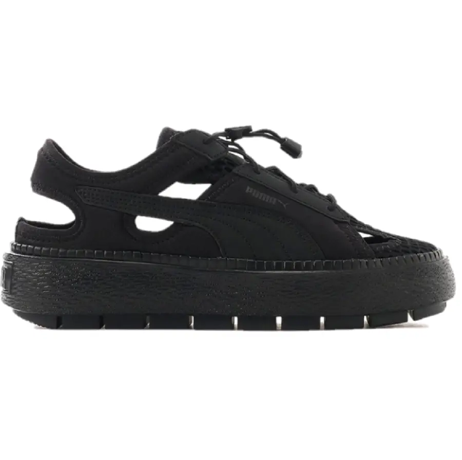 Dép Puma Basket Platform Trace Light ‘Black’ 382872-01