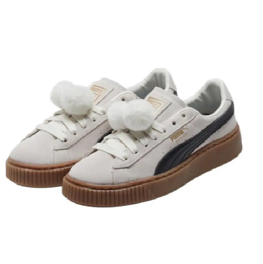 Giày Puma Suede Platform ‘Cream White’ 391902-01 - Ảnh 3