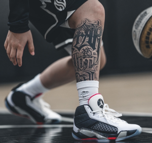 Alternative view of Giày Nike Air Jordan XXXVIII PF ‘Siren Red’ DZ3355-106