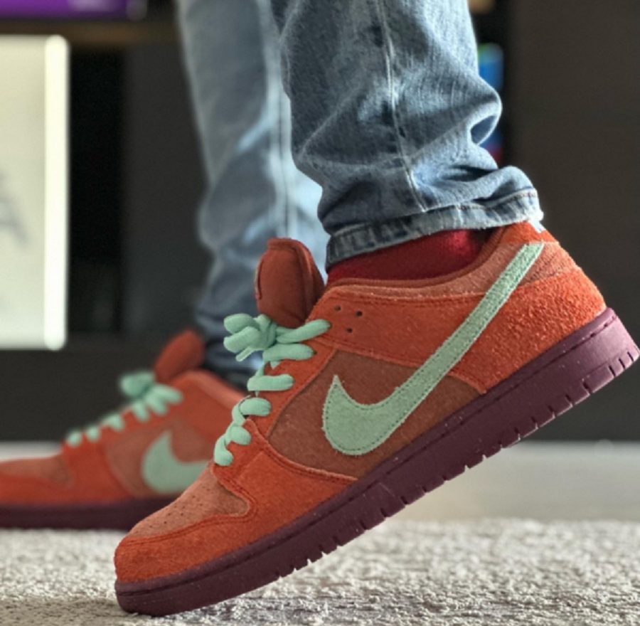 Giày Nike SB Dunk Low ‘Mystic Red Rosewood’ DV5429-601 - Ảnh 3