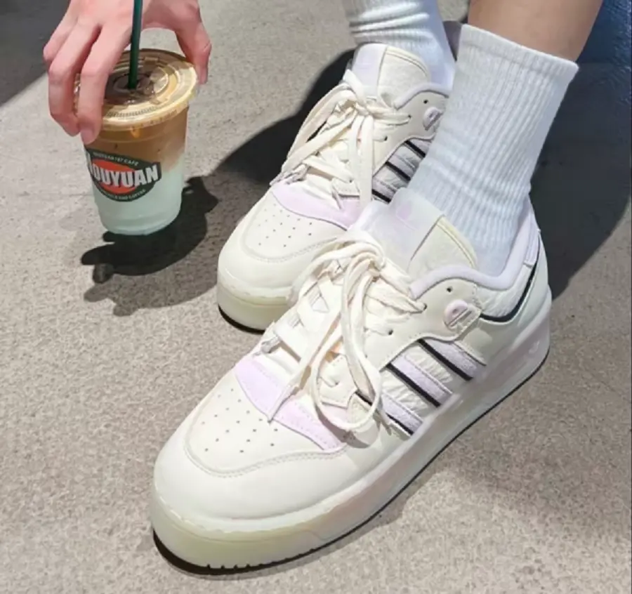 Giày Adidas Rivalry Low 86 ‘Almost Pink’ FZ6319 - Ảnh 4