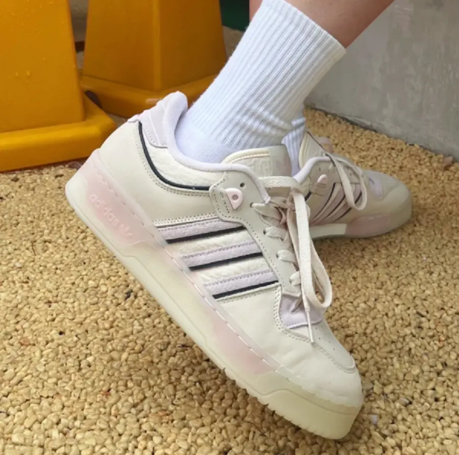 Giày Adidas Rivalry Low 86 ‘Almost Pink’ FZ6319 - Ảnh 3