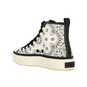 Alternative view of Giày Amiri Court High ‘Bandana White’ MFS007-100