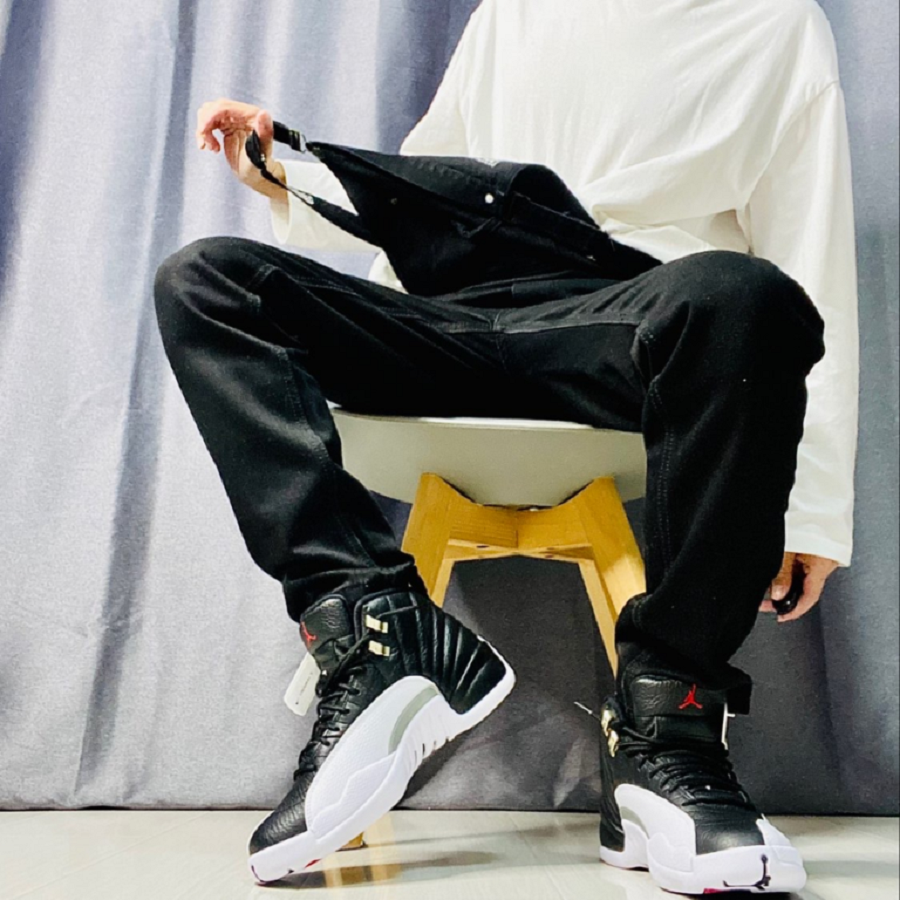 Giày Nike Air Jordan 12 Retro GS 'Playoff' 153265-006 - Ảnh 6