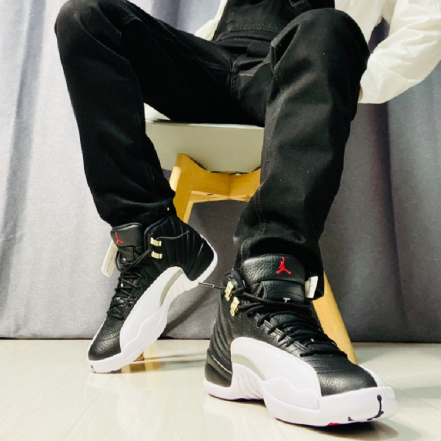 Giày Nike Air Jordan 12 Retro GS 'Playoff' 153265-006 - Ảnh 4