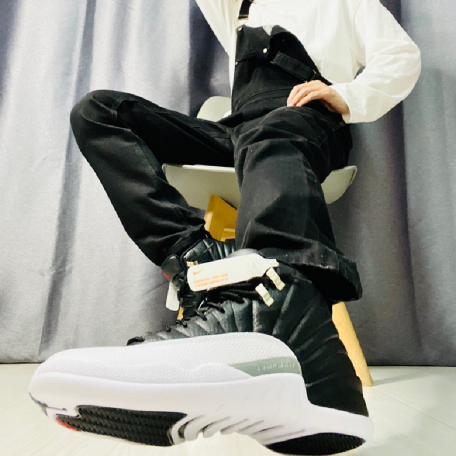 Giày Nike Air Jordan 12 Retro GS 'Playoff' 153265-006 - Ảnh 3