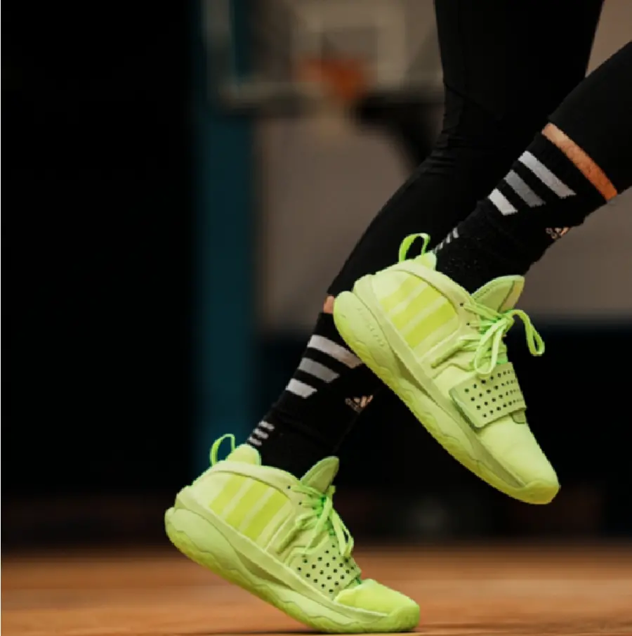 Alternative view of Giày Adidas Dame 8 EXTPLY ‘Lucid Lemon’ IF8148