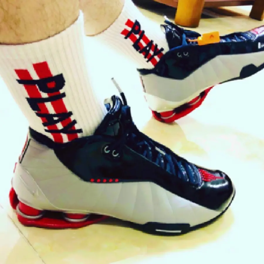 Alternative view of Giày Nike Shox BB4 ‘University Red’ AT7843-003