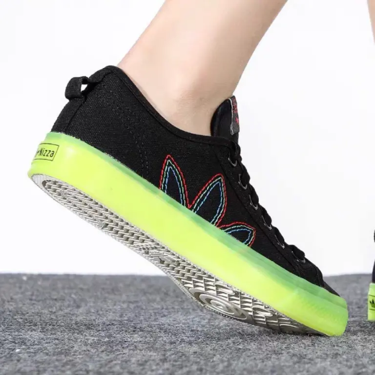 Giày Adidas Nizza 'Black Green' GX2730 - Ảnh 4