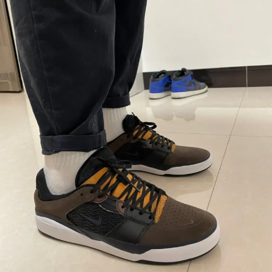Giày Nike Ishod Wair Premium SB ‘Baroque Brown’ FD1144-200 - Ảnh 3