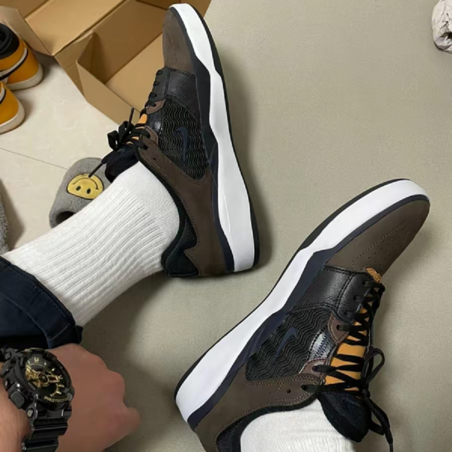 Giày Nike Ishod Wair Premium SB ‘Baroque Brown’ FD1144-200 - Ảnh 2