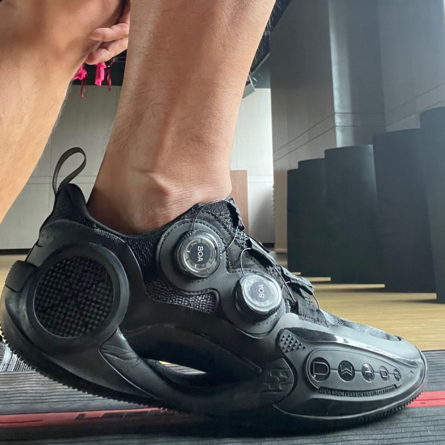 Giày Li-Ning Way of Wade 9 x Glare Infinity Low ‘Black’ ABES005-2 - Ảnh 2