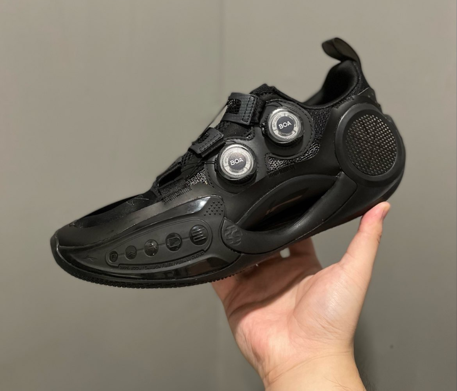 Giày Li-Ning Way of Wade 9 x Glare Infinity Low ‘Black’ ABES005-2 - Ảnh 6