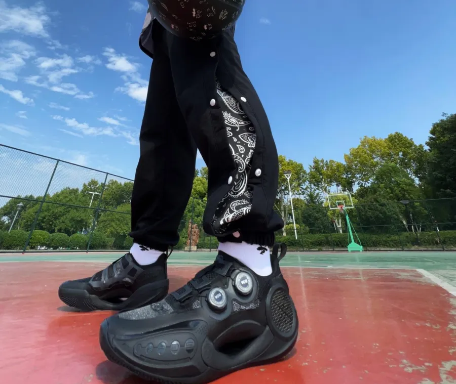 Giày Li-Ning Way of Wade 9 x Glare Infinity Low ‘Black’ ABES005-2 - Ảnh 3