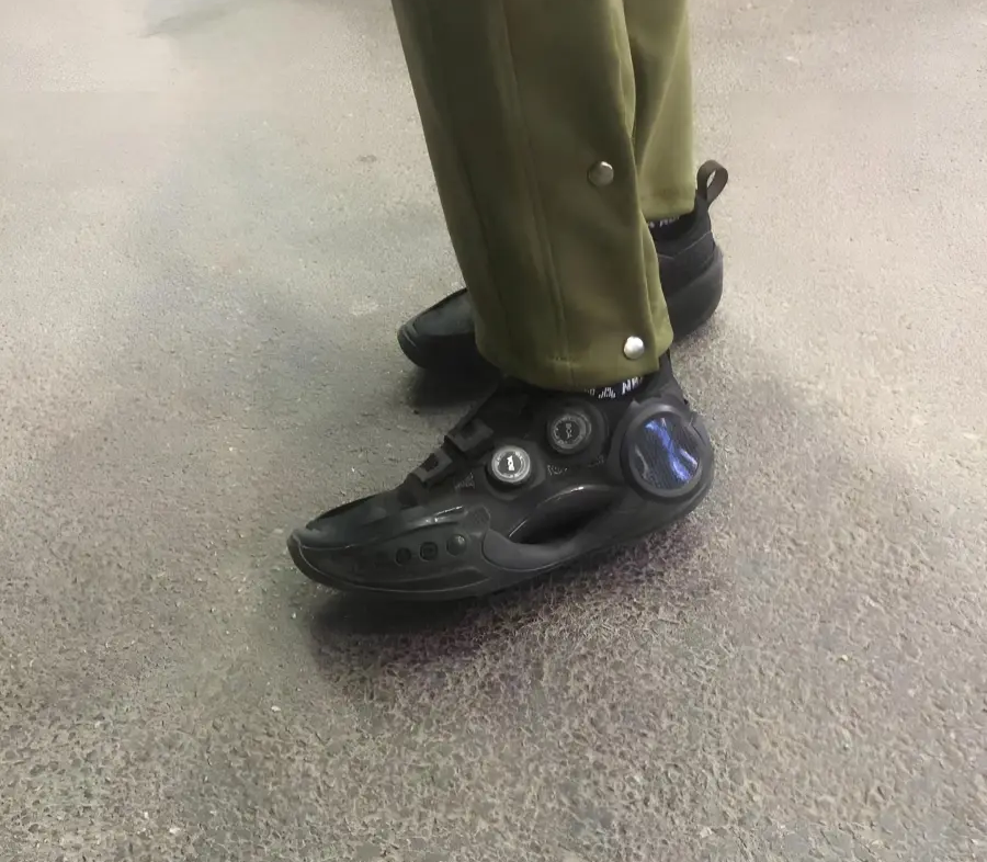 Giày Li-Ning Way of Wade 9 x Glare Infinity Low ‘Black’ ABES005-2 - Ảnh 5