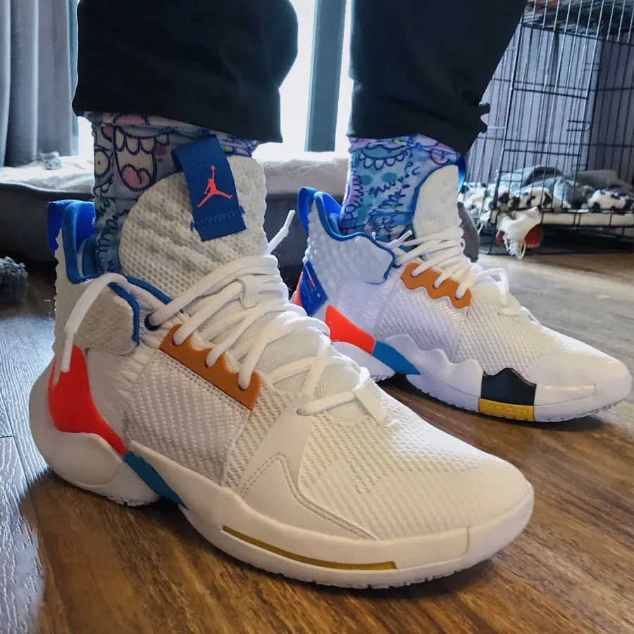 Alternative view of Giày Nike Jordan Why Not Zer0.2 PF ‘OKC Home’ BV6352-100