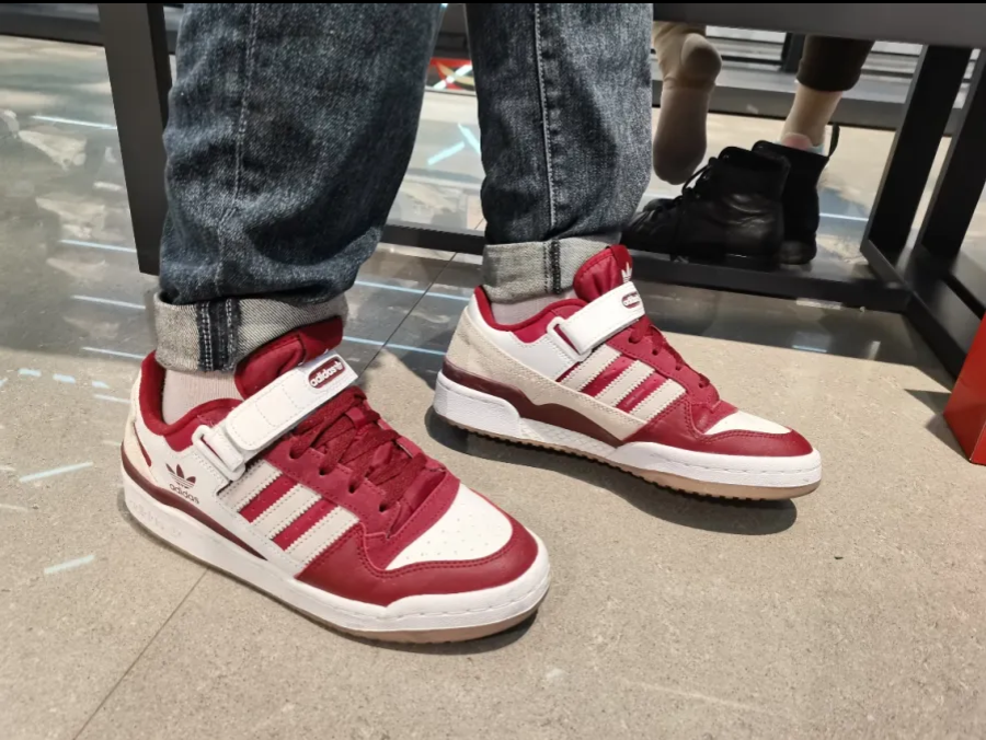Giày Adidas Forum Low Shoes ‘Red White’ GX7068 - Ảnh 5