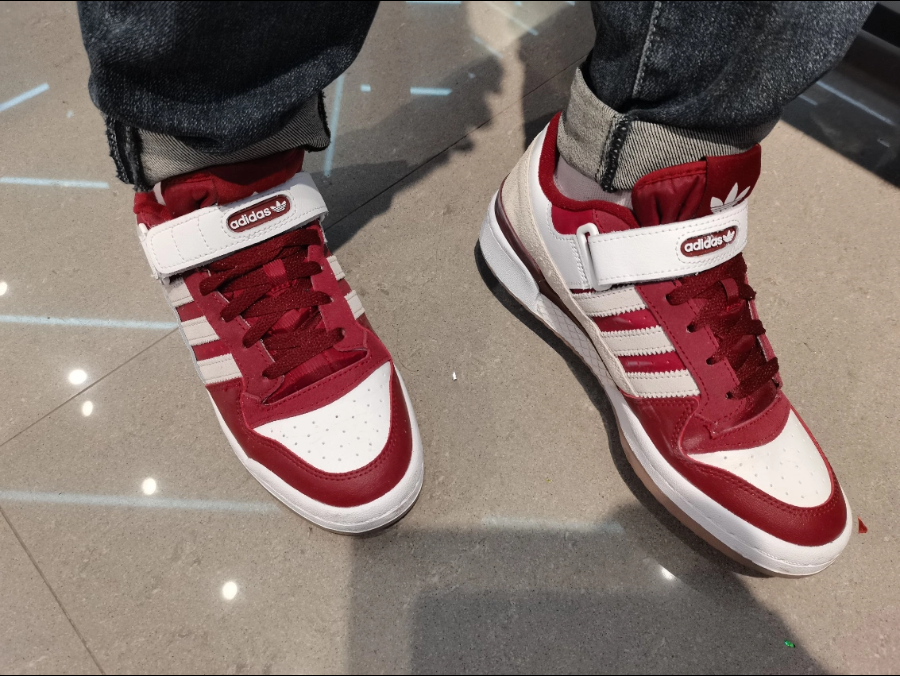 Giày Adidas Forum Low Shoes ‘Red White’ GX7068 - Ảnh 6