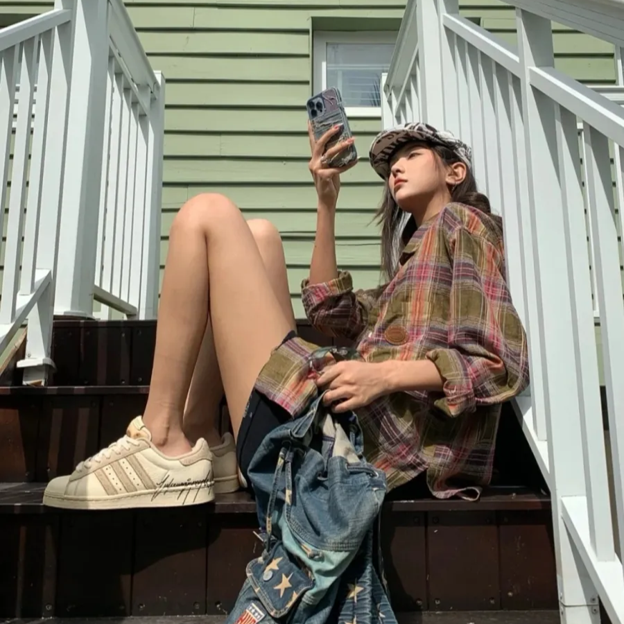 Giày Adidas Originals Superstar ‘Light Brown’ GW4437 - Ảnh 7