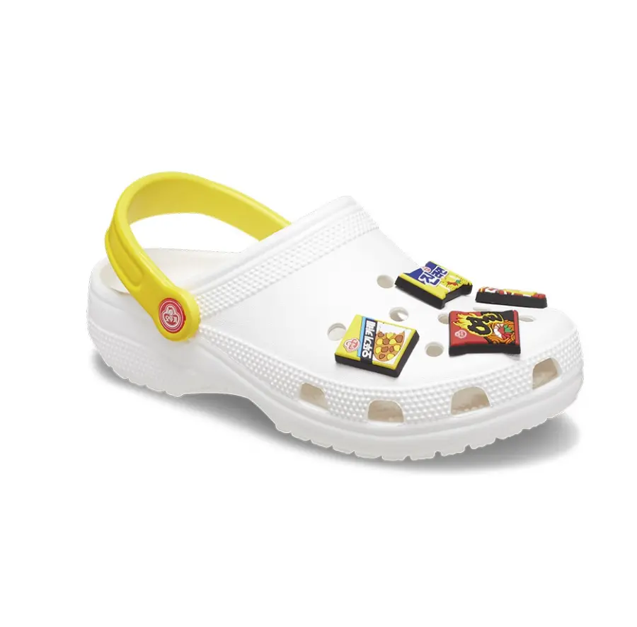Dép Ottogi X Croc Classic White Yellow 208934-14R - Ảnh 7