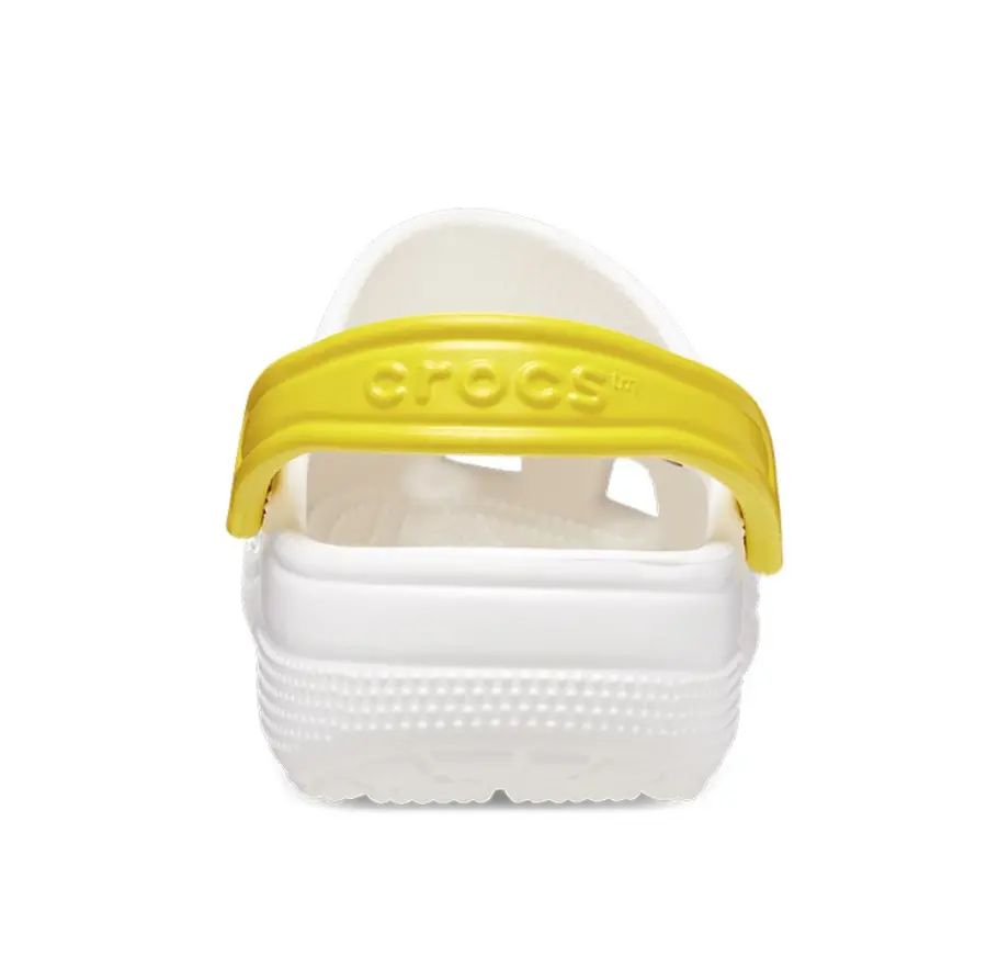 Dép Ottogi X Croc Classic White Yellow 208934-14R - Ảnh 6
