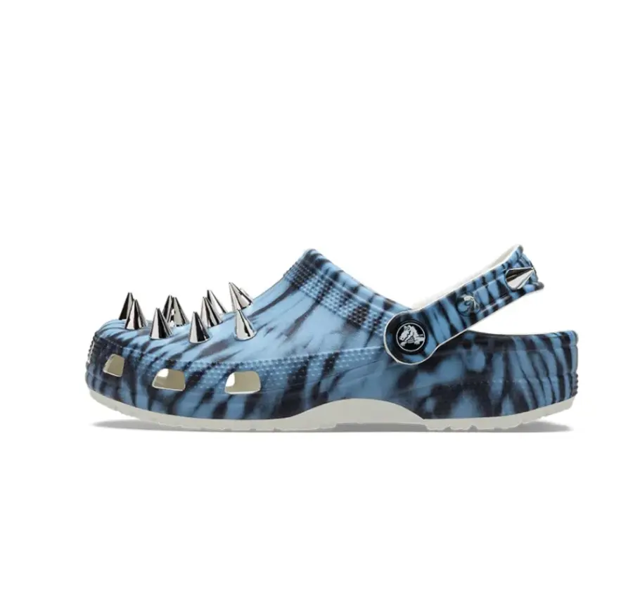 Dép Crocs Classic Rebel Rebel Clogs Multi 208329-928 - Ảnh 5