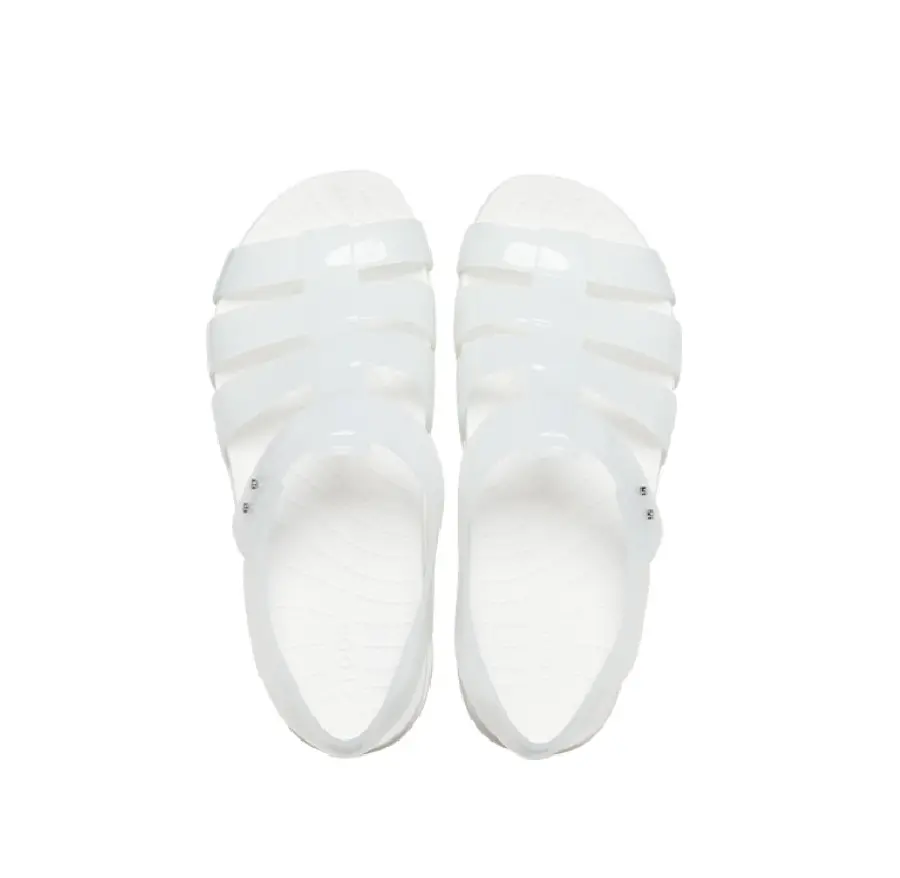 Dép Crocs Splash Glossy Fisherman White 209267-100 - Ảnh 3