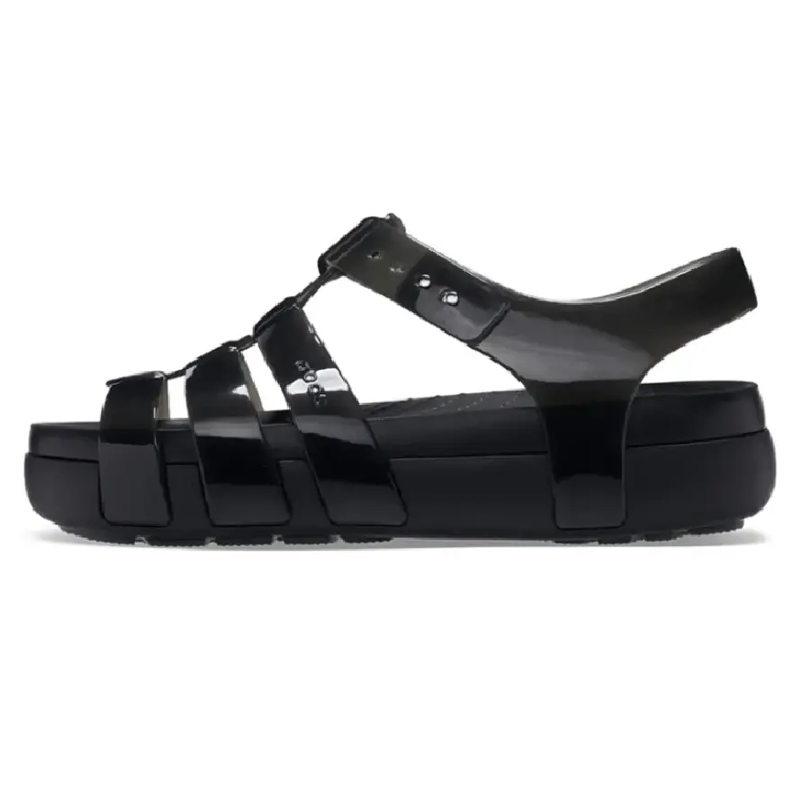 Alternative view of Dép Crocs Splash Glossy Fisherman Black 209267-001