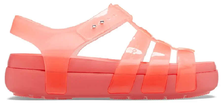 Dép Crocs Shallow Wave Red Neon 209267-6VT