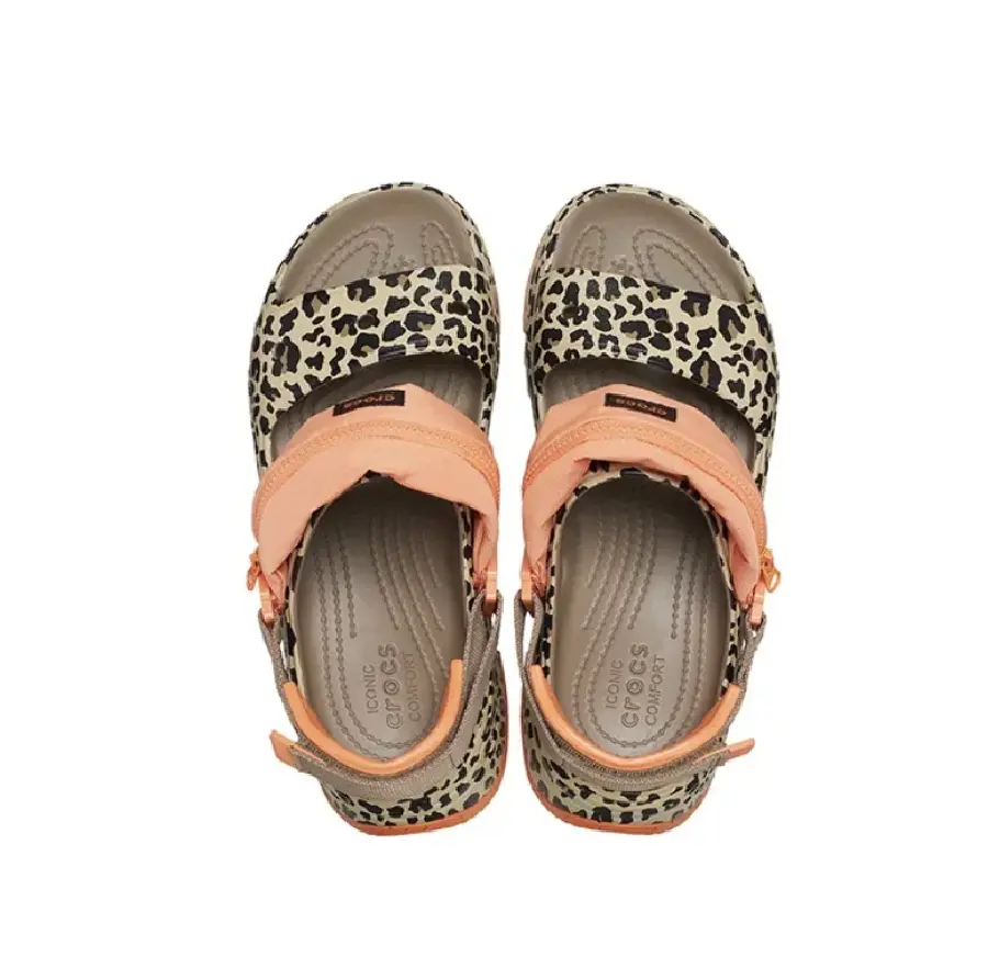 Alternative view of Dép Crocs  Hiker Xscape Animal Sandal 208611-2BY