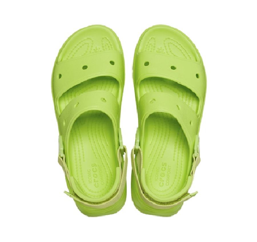 Dép Crocs Classic Hiker Xscape Sandal Green 208181-3UH - Ảnh 3