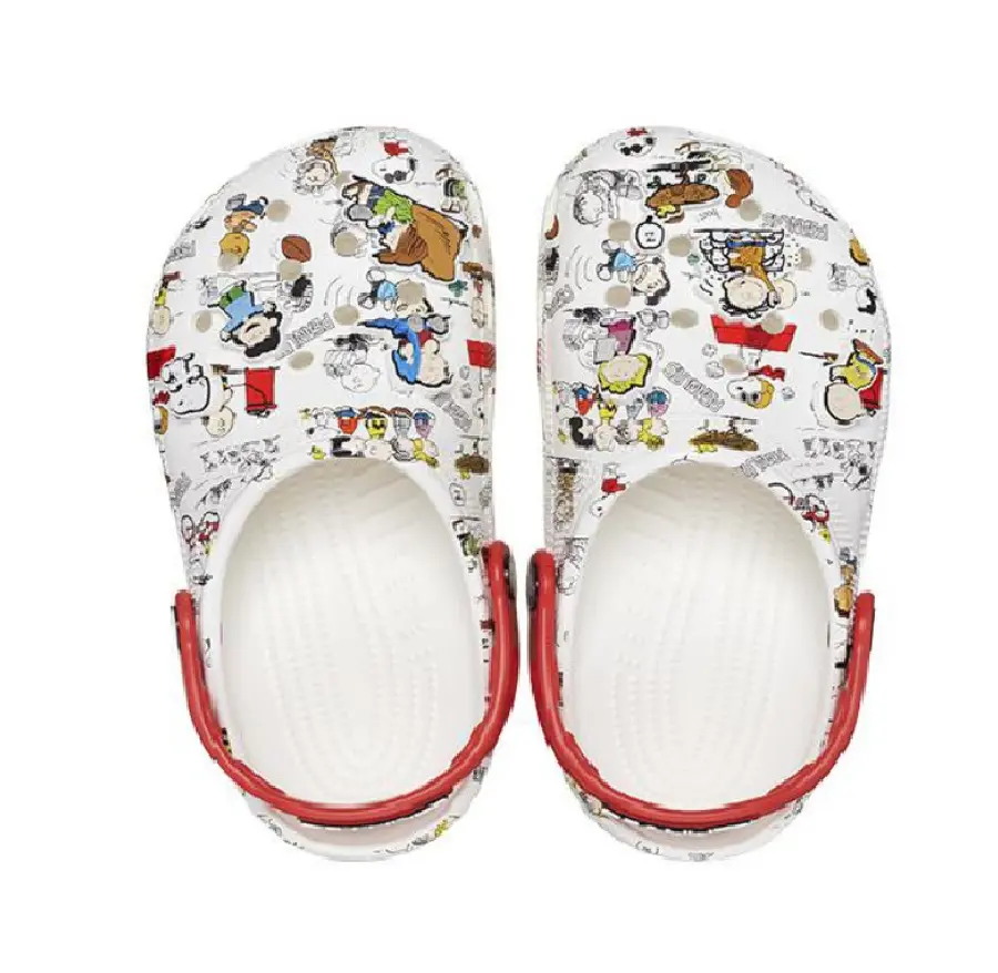 Giày Crocs Clog 'Peanuts' Classic 208629-94S - Ảnh 4