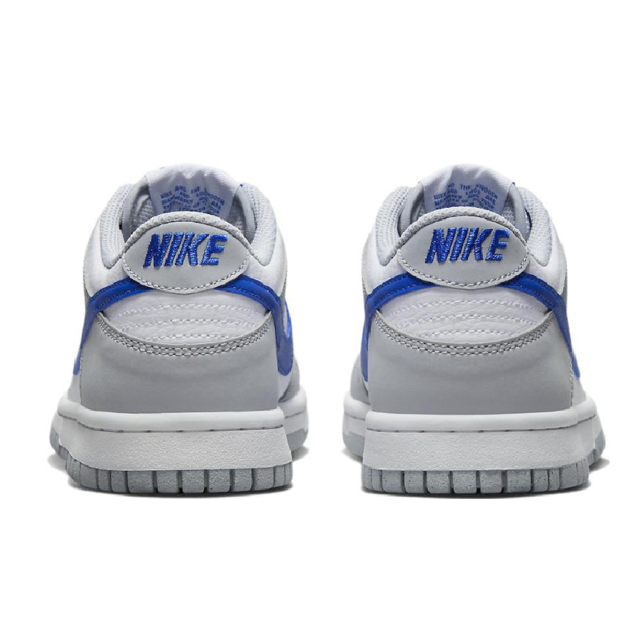 Giày Nike Dunk Low GS "Grey/White/Royal" FN3878-001 - Ảnh 8