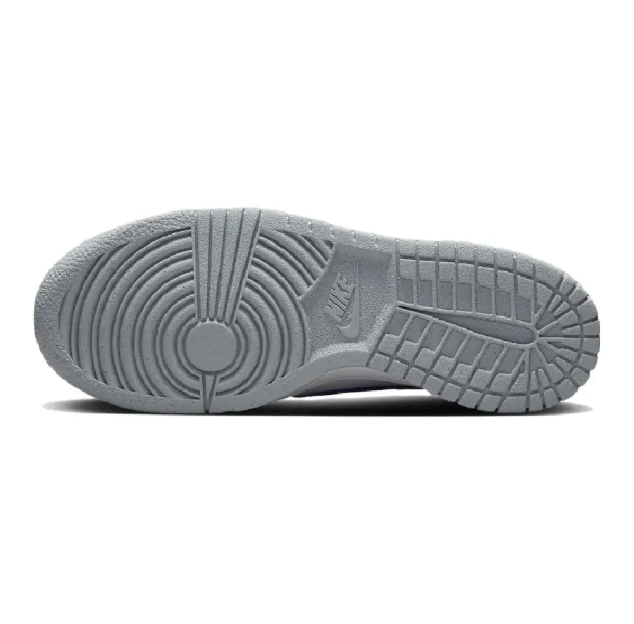 Giày Nike Dunk Low GS "Grey/White/Royal" FN3878-001 - Ảnh 9