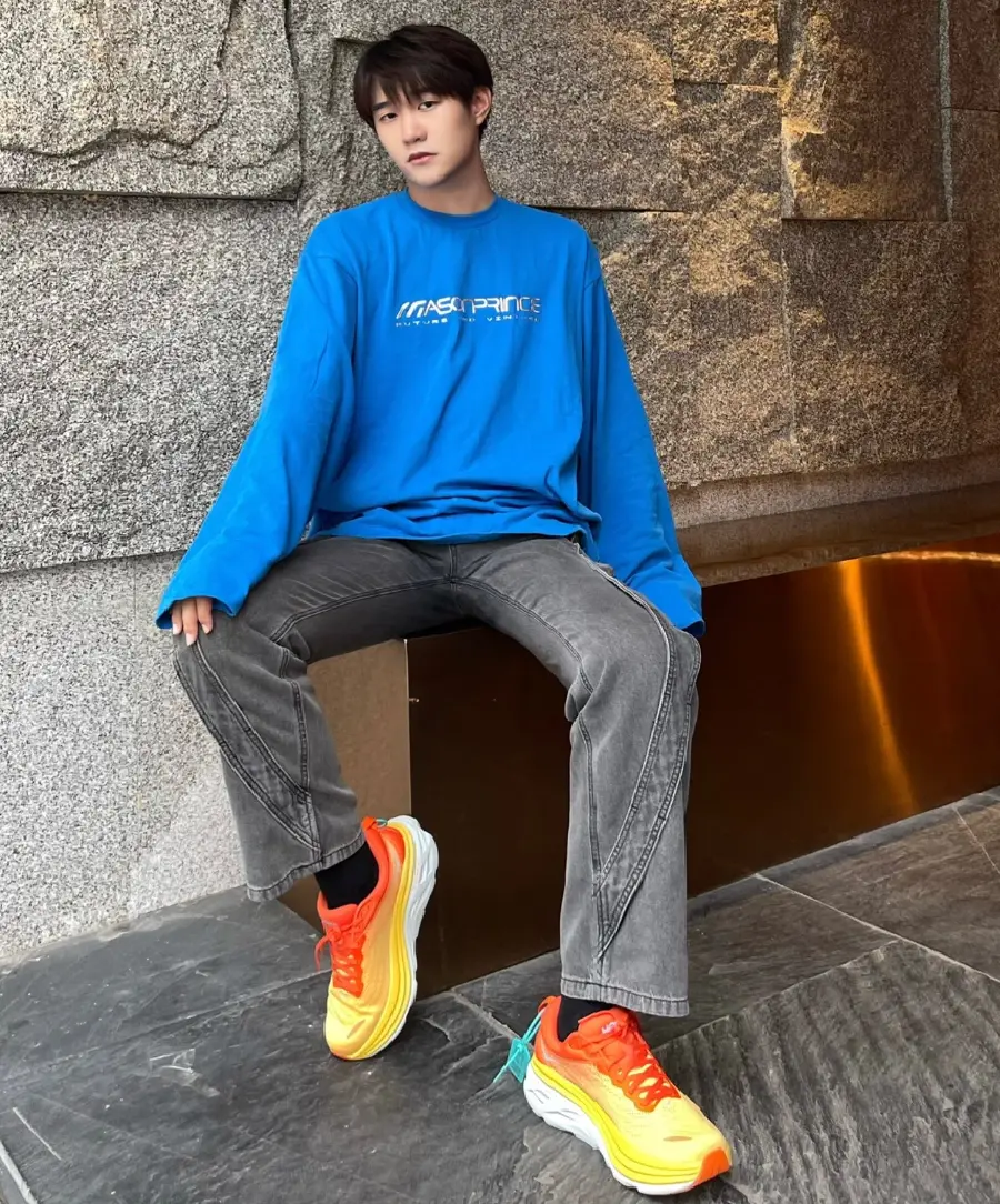 Giày Hoka Bondi 8 'Amber Yellow' 1123202-PBAY - Ảnh 3