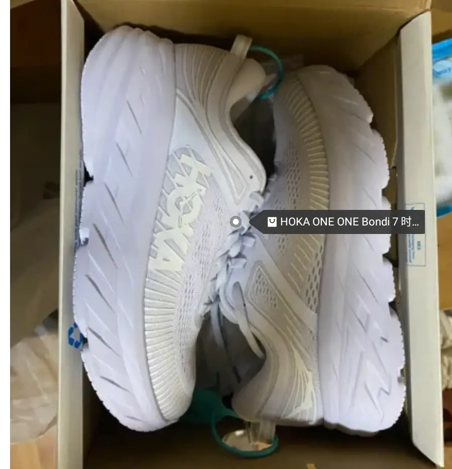 Giày Hoka One One Bondi 7 'White' 1110519-WWH - Ảnh 4