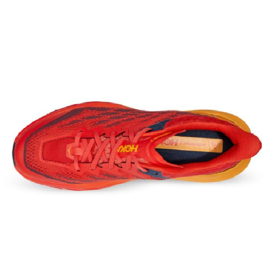 Giày Hoka Speedgoat 5 2E Wide Party 'Red Orange' 1123159-FRYL - Ảnh 4