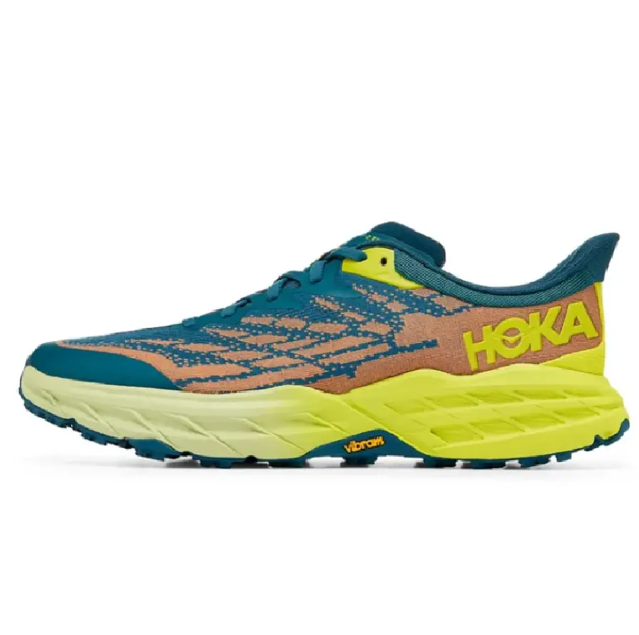 Alternative view of Giày Hoka Speedgoat 5 2E Wide 'Blue Coral' 1123159-BCEP