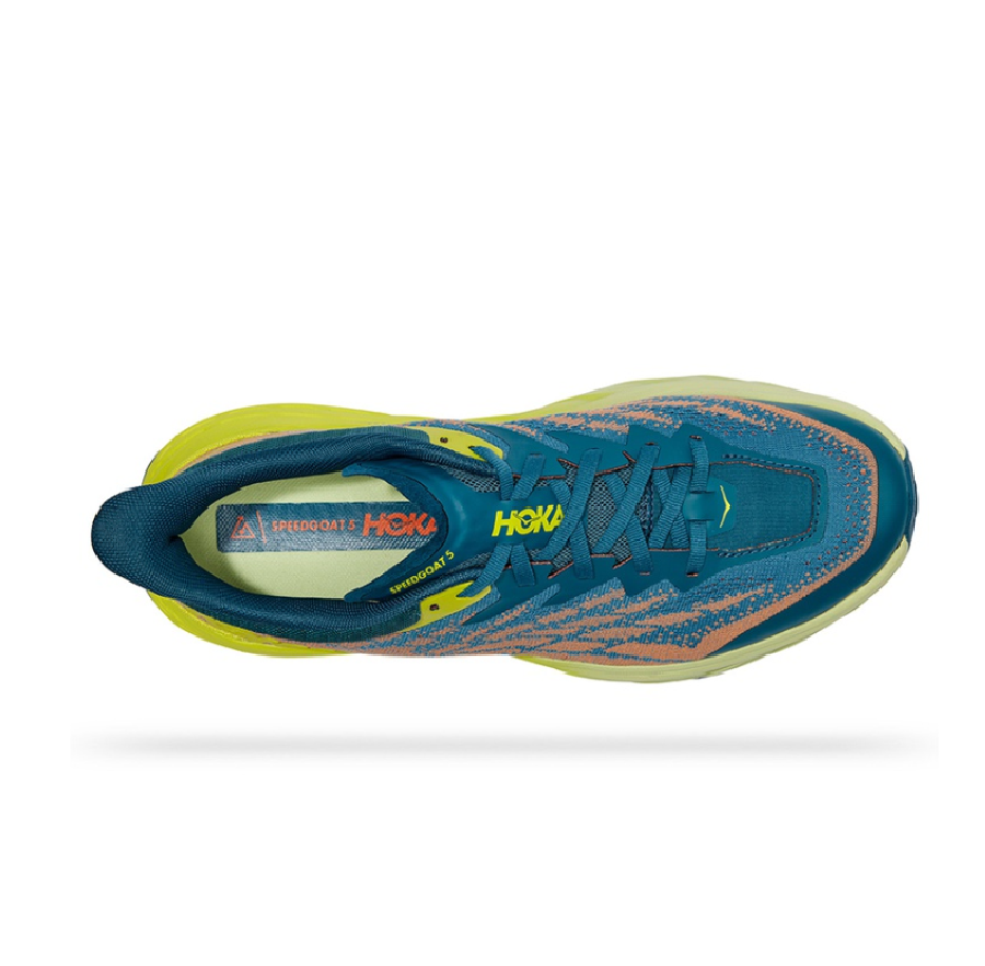 Giày Hoka Speedgoat 5 2E Wide 'Blue Coral' 1123159-BCEP - Ảnh 3