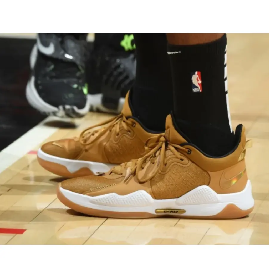 Giày Nike PG 5 EP 'Wheat Metallic Gold' CW3146-700 - Ảnh 3