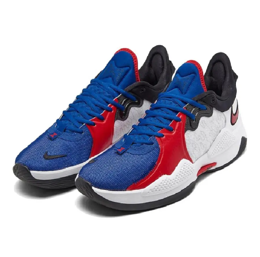 Alternative view of Giày Nike PG 5 'White University Red' CW3143-101