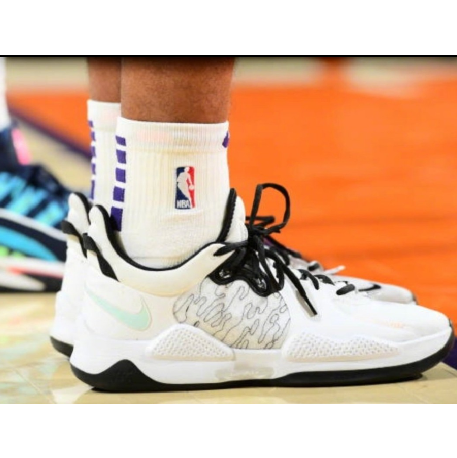 Giày Nike PG 5 'White Black' CW3143-100 - Ảnh 4