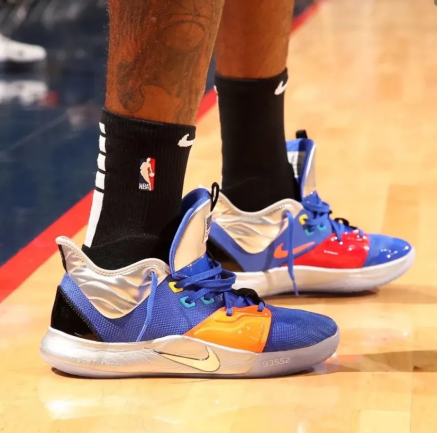 Giày Nike NASA x PG 3 EP 'Clipper Blue' CI2667-400 - Ảnh 6