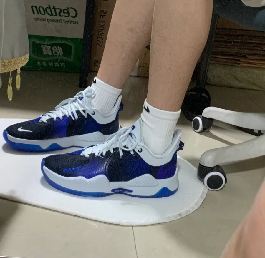 Giày Nike PlayStation x PG 5 'Racer Blue' CW3144-400 - Ảnh 5