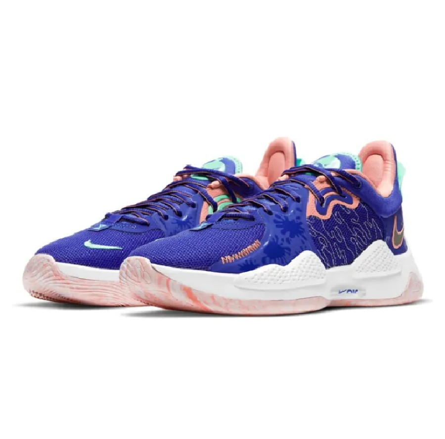 Giày Nike PG 5 'LA Drip' CW3143-400 - Ảnh 2