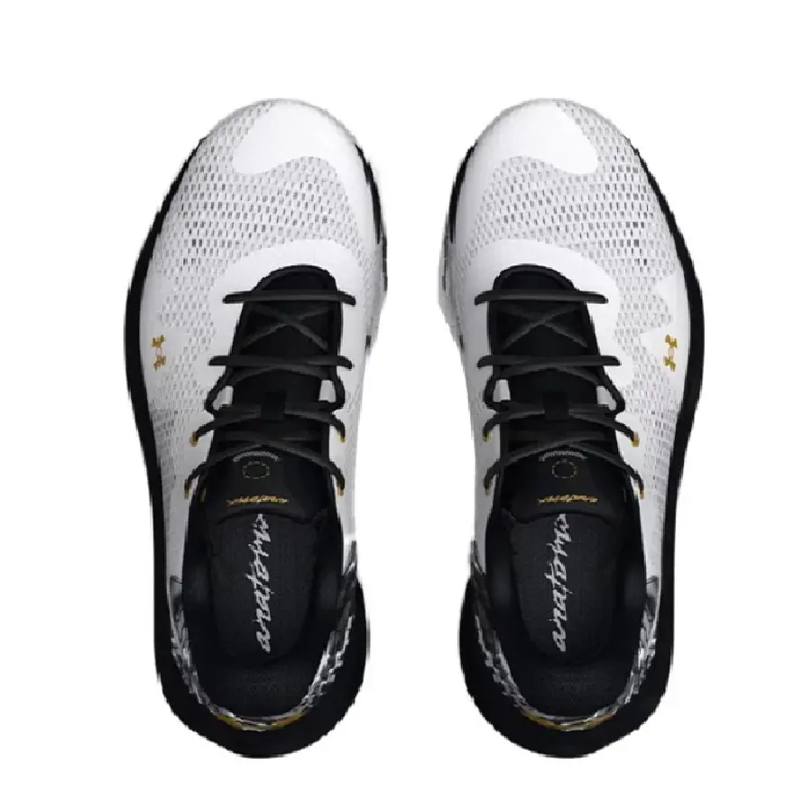 Alternative view of Giày Under Armour Spawn 4 'Printed - White Black' 3025345-100