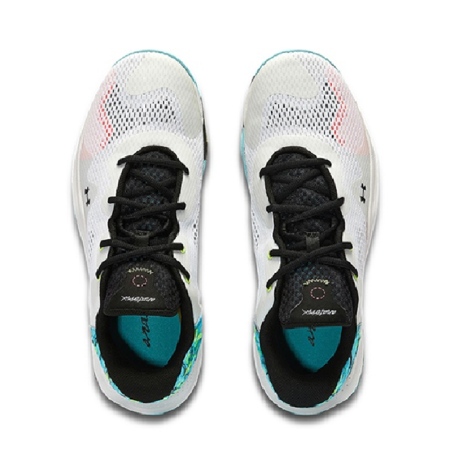 Giày Under Armour Spawn 4 'Brushstroke' 3025345-102 - Ảnh 3