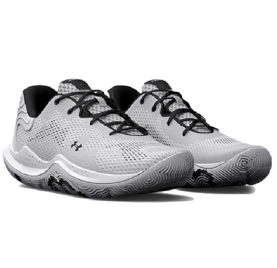 Giày Under Armour Spawn 4 'White Metallic Silver' 3024971-102 - Ảnh 2