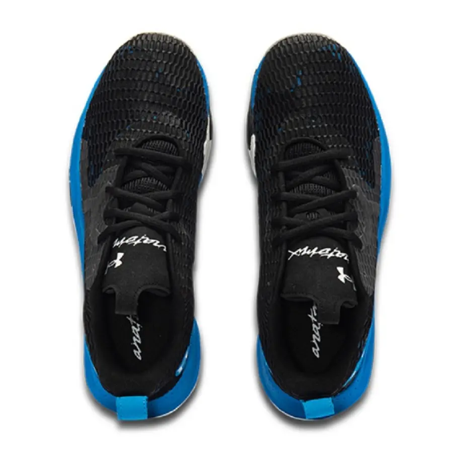 Alternative view of Giày Under Armour Spawn 3 'Black Blue Circuit' 3023738-003
