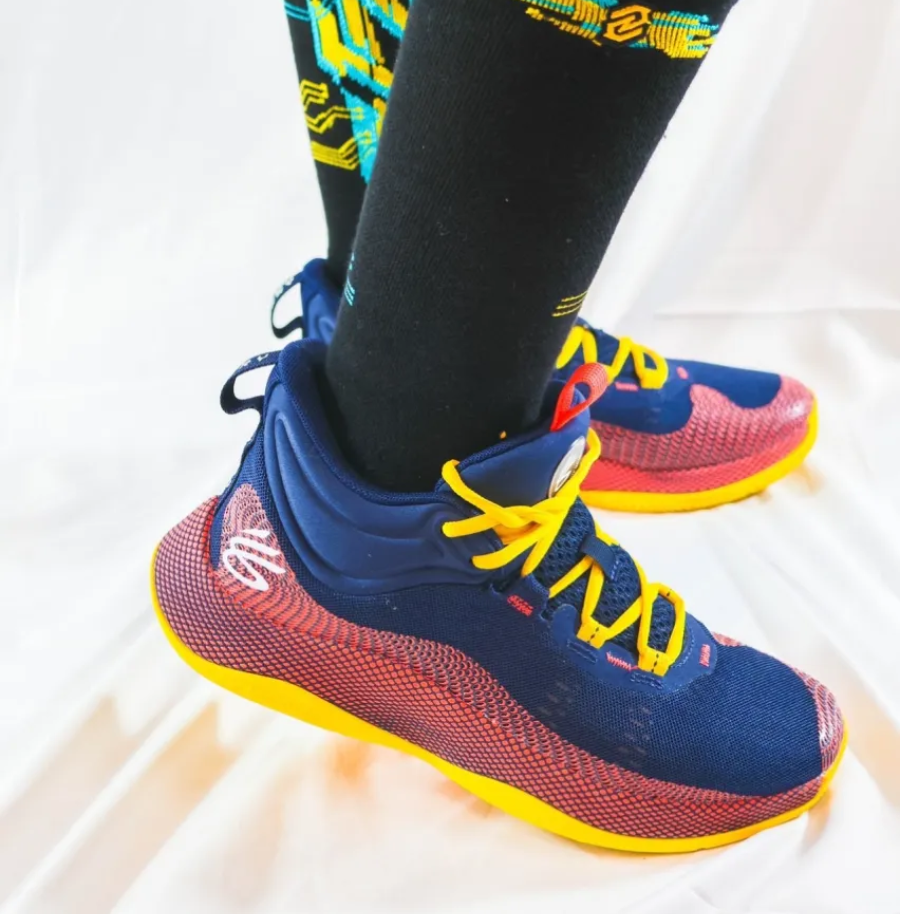 Giày Under Armour Splash 'Midnight Navy Taxi' 3024719-403 - Ảnh 5